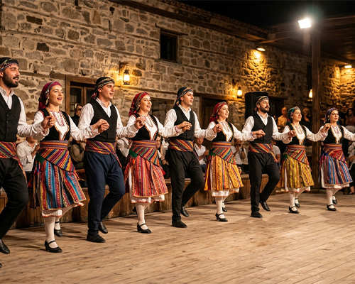 Geleneksel Türk eğlencesi ve sahne gösterisi